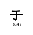 置き字（個別スタンプ：3）