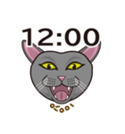 ニャンコ時計（個別スタンプ：13）