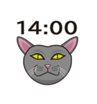 ニャンコ時計（個別スタンプ：15）
