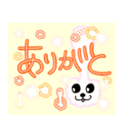 いろんなありがとう！シンプル，かわいい（個別スタンプ：3）