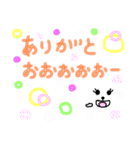 いろんなありがとう！シンプル，かわいい（個別スタンプ：5）