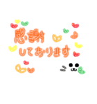 いろんなありがとう！シンプル，かわいい（個別スタンプ：19）