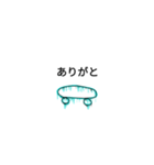 シンプルスケボー（個別スタンプ：3）