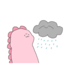 感情だけで生きる恐竜もどき（個別スタンプ：3）