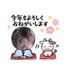 フレブル おはぎ＆きなこ（個別スタンプ：14）