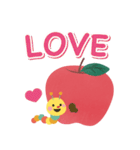 I Love Apple！ Mmm Yummy！！（個別スタンプ：22）