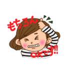 女の子のスタンプ お仕事（個別スタンプ：16）