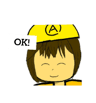 アラインの(多分)使いやすいスタンプ01（個別スタンプ：16）