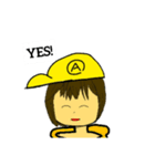 アラインの(多分)使いやすいスタンプ01（個別スタンプ：17）