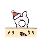 bambi動くうさぎ(冬)1（個別スタンプ：3）