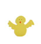 コうケつ画伯のピヨちゃん 1（個別スタンプ：7）