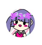 紫子ちゃんスタンプ（個別スタンプ：1）