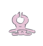 ぴんうさちゃん（個別スタンプ：22）