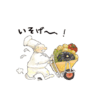 野菜おじさん達と食べ物スタンプ（個別スタンプ：3）