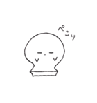 つぶらなおもち（個別スタンプ：1）