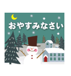 ずっと使える大人のクリスマス（冬+正月）（個別スタンプ：13）