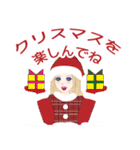 カワイイね 背景が動くクリスマス・冬（個別スタンプ：1）