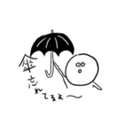 使いやすいまるい顔の人（個別スタンプ：3）