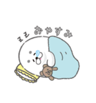 アザラシのもちお（個別スタンプ：4）