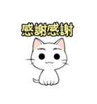 【癒し】まゆネコのやさしい言葉（個別スタンプ：40）