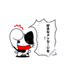 Funny cat message 5 牛柄（個別スタンプ：14）