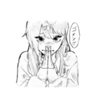 男子・女子高校生（個別スタンプ：4）