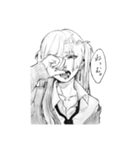 男子・女子高校生（個別スタンプ：12）