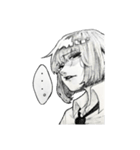 男子・女子高校生（個別スタンプ：14）