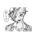 男子・女子高校生（個別スタンプ：16）