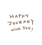 HAPPY JOURNEY（個別スタンプ：16）