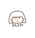ちゃいろいガール。（個別スタンプ：19）
