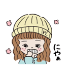 ぼうしがーるず（個別スタンプ：7）