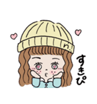 ぼうしがーるず（個別スタンプ：8）