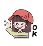 ぼうしがーるず（個別スタンプ：11）