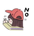 ぼうしがーるず（個別スタンプ：12）