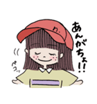 ぼうしがーるず（個別スタンプ：14）