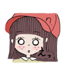 ぼうしがーるず（個別スタンプ：18）