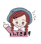 ぼうしがーるず（個別スタンプ：21）