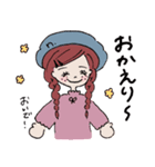 ぼうしがーるず（個別スタンプ：24）