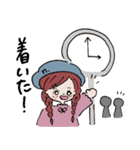 ぼうしがーるず（個別スタンプ：29）