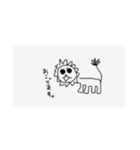 あちゃんゆちゃんの画伯 1（個別スタンプ：7）