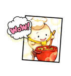 サボりごはんチャンネル！（個別スタンプ：4）