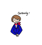 Yucony先生の英語スタンプ No.4（個別スタンプ：5）