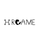 HRGAMEのロゴ(使い道なし)（個別スタンプ：8）