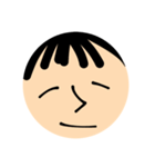 丸顔ちゃんのスタンプ（個別スタンプ：8）