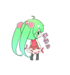 うぴこちゃんの日常！（個別スタンプ：8）