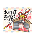 お正月スタンプ♡2021（個別スタンプ：9）