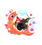 MagiとKii★にゃんこの日常印+年末年始（個別スタンプ：32）