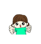 お姉ちゃんと弟スタンプ文字なし（個別スタンプ：2）
