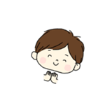 お姉ちゃんと弟スタンプ文字なし（個別スタンプ：21）